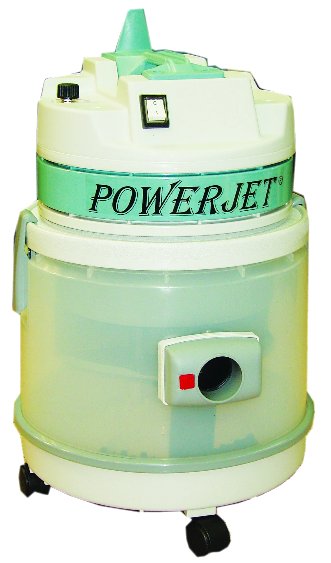 Aspiradora Industrial WET - Vista principal del equipo compacto y versátil para sólidos y líquidos